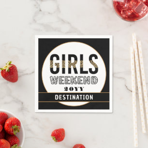 Girls Weekend Girls Club Serviette