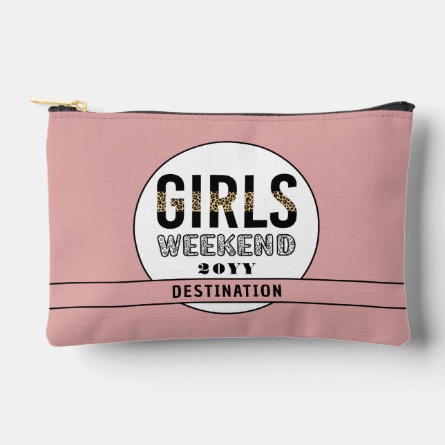 Girls Weekend Girls Club Zubehörtasche (Vorderseite)