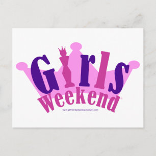 Girls Weekend Postkarte