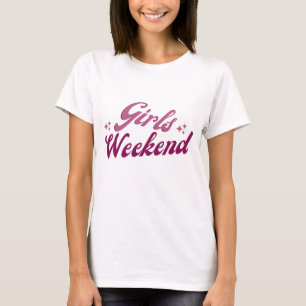 Girls Weekend Retro Junggeselinnen-Abschied Brie T-Shirt