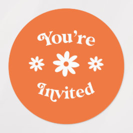 Girls Weekend Retro Junggeselinnen-Abschied Etiketten