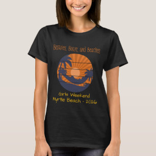 Girls Weekend T-Shirt Anpassbare Beach Trip Group