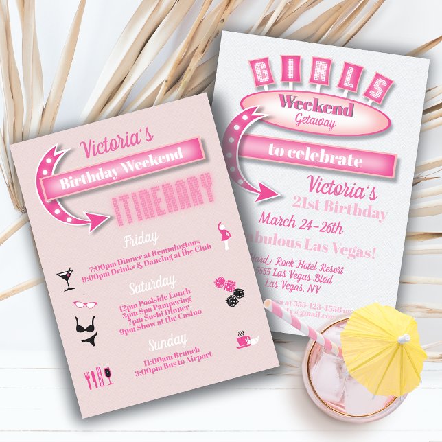 Girls Weekend Tour Las Vegas Einladung (Von Creator hochgeladen)