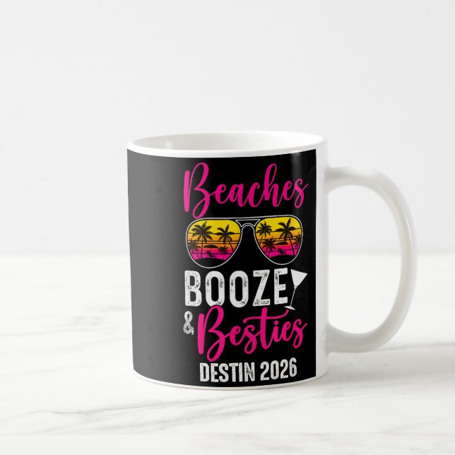 Girls Weekend Trip Destin 2026 Beaches Booze Ies  Kaffeetasse (Rechts)