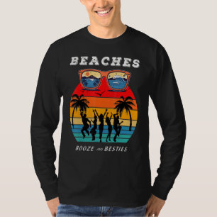 Girls Weekend Trip Florida 2022 Strände Booze & Be T-Shirt