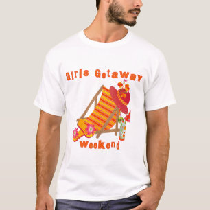 Girls Weggehen Wochenende T - Shirt und Geschenke