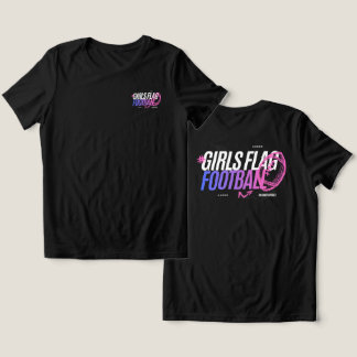#GirlsFlagFootball Tri-Blend Shirt