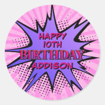 Girls'Superhero Birthday