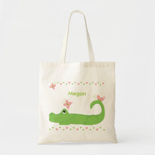 GIrly Alligator Tragetasche