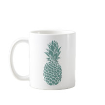 Girly Aquamarin Glitzer Ananas Sparkle