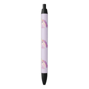 Girly Aquarell-Einhörner sind einzigartige Kugelschreiber