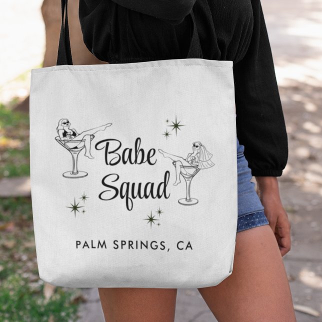 Girly Babe Squad White Junggeselinnen-Abschied (Von Creator hochgeladen)