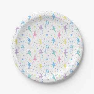 Girly Ballerina Dancer - Ballet Pattern Pappteller