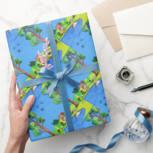 Girly Bear Geschenkpapier