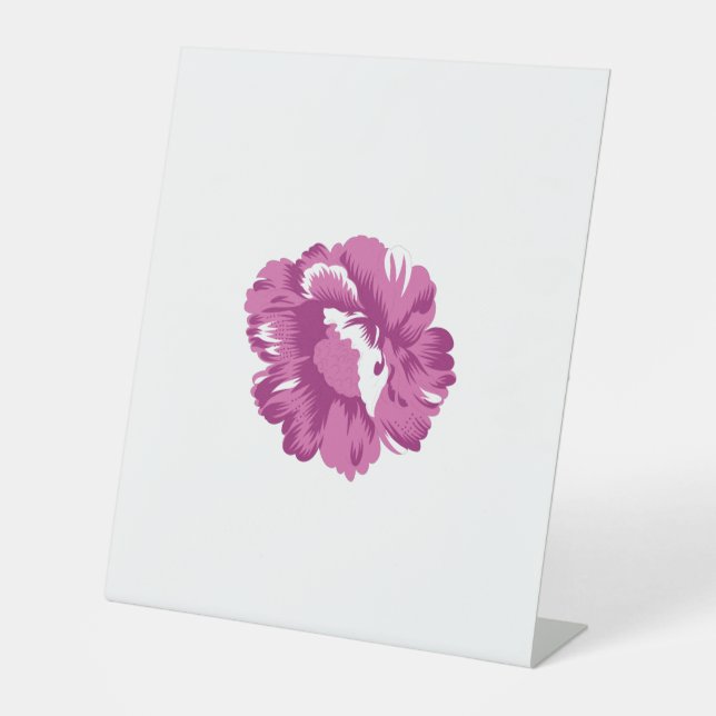 Girly, Blale Megenta, Royal Health Sockelschild (Vorderseite)