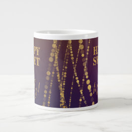 Girly Bordeaux Red Burgundy Glam Sweet 16 Geburtst Jumbo-Tasse