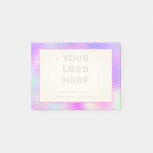 Girly Business-Logo hier Post-it Klebezettel