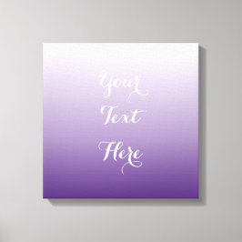Girly Chic minimalist ombre lilavene lila Leinwanddruck