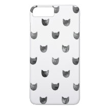 Girly Chic-niedliches Katzen-Muster