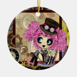 Girly Christmas Keramik Ornament