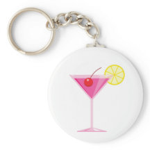 Girly Cocktail Schlüsselanhänger