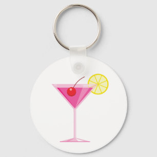 Girly Cocktail-Schlüsselanhänger Schlüsselanhänger