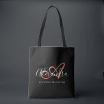 Girly Coral Pink Elegante Script Name Monogram<br><div class="desc">Personalisieren Sie Ihre schöne mit Monogramm trendige Black Grocery Tote Bag! Der unten stehende Text kann Ihrem bevorzugten Satz oder sogar Ihrem vollständigen Namen personalisiert sein; Sie können ihn auch löschen, wenn Sie ihn bevorzugen. Wenn Sie Hilfe benötigen, lass uns bitte unter belytaliarecipes@gmail.com und wir helfen Ihnen gerne weiter. ©...</div>