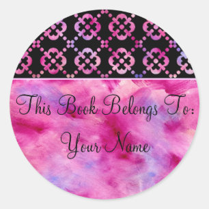 Girly dieses Buch gehört zu einem Aufkleber