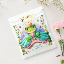 Girly Fairy Tale Frog Princess Birthday Party
