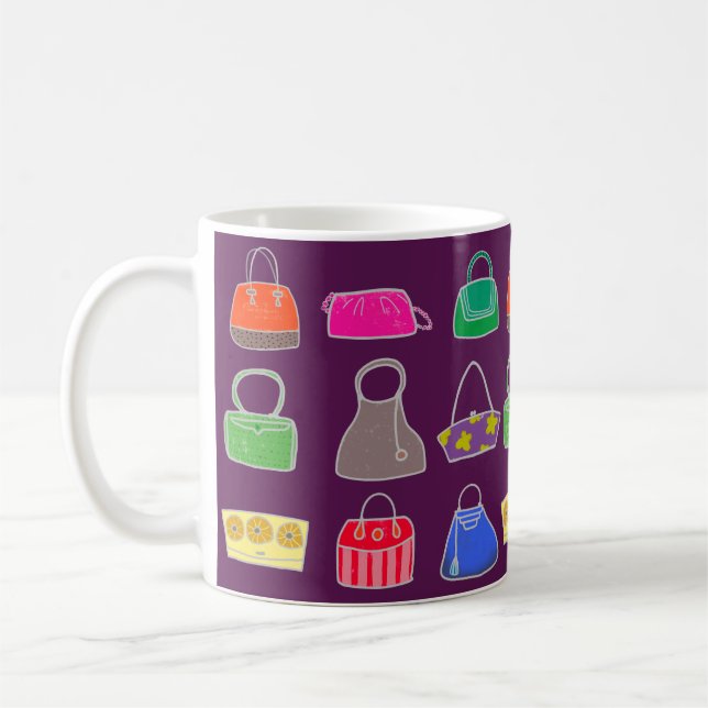 Girly Fashionista Kaffeetasse (Links)