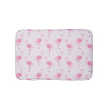 Girly Flamingo Pink Wasserfarben Muster