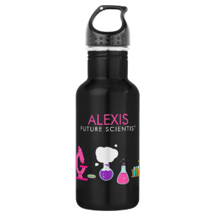 Girly Future Scientist Edelstahlflasche