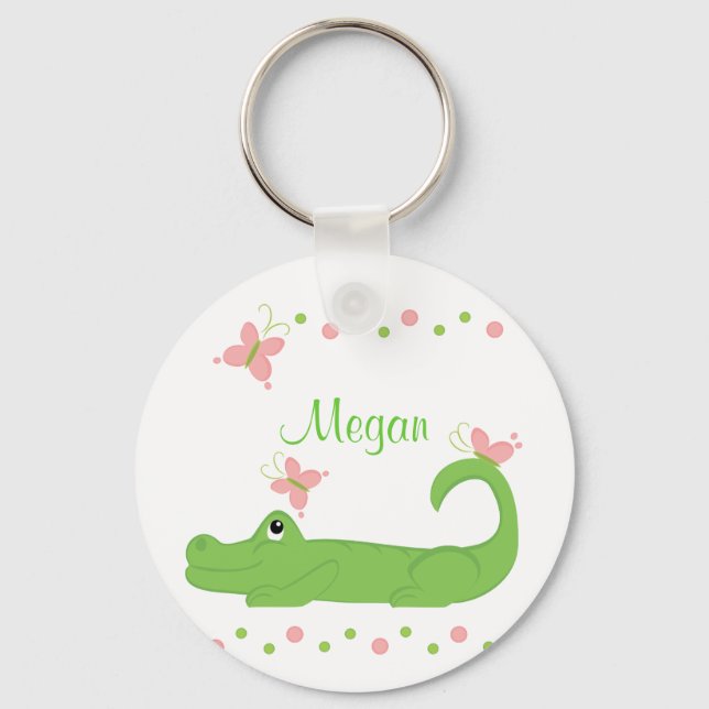 GIrly Gator Schlüsselanhänger (Vorderseite)