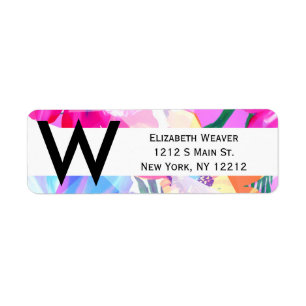 Girly geometrisches Dreieck-Blumen-Muster