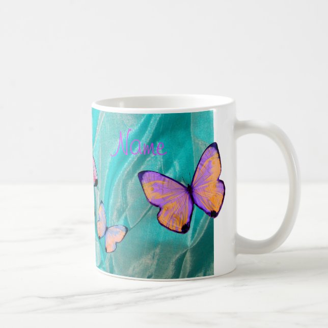 Girly Geschenk! Schmetterlings-Tasse, addieren Tasse (Rechts)