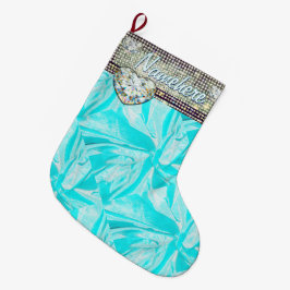 Girly Geschenk-Strumpf! Bling! Diamanten! Addieren Großer Weihnachtsstrumpf