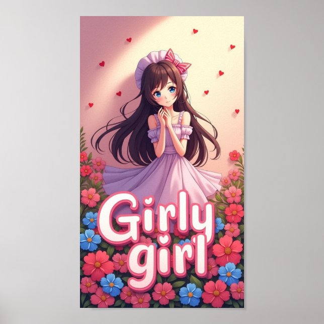 Girly Girl Poster (Vorne)
