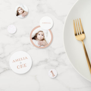 Girly Girly Girl Foto Geburtstag Konfetti