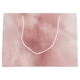 Girly Glam Blush Pink Brautparty Große Geschenktüte