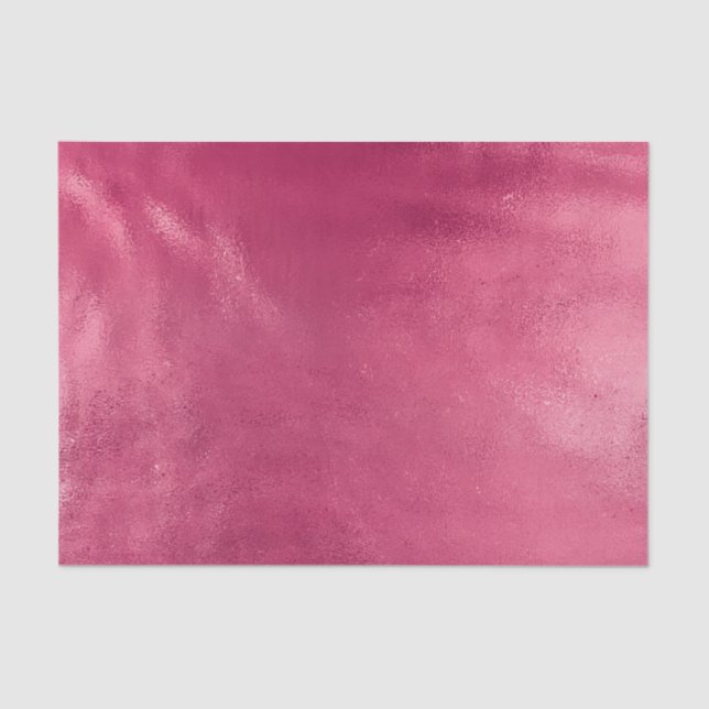 Girly Glam Chic Pink Brautparty Seidenpapier (Vorderseite)