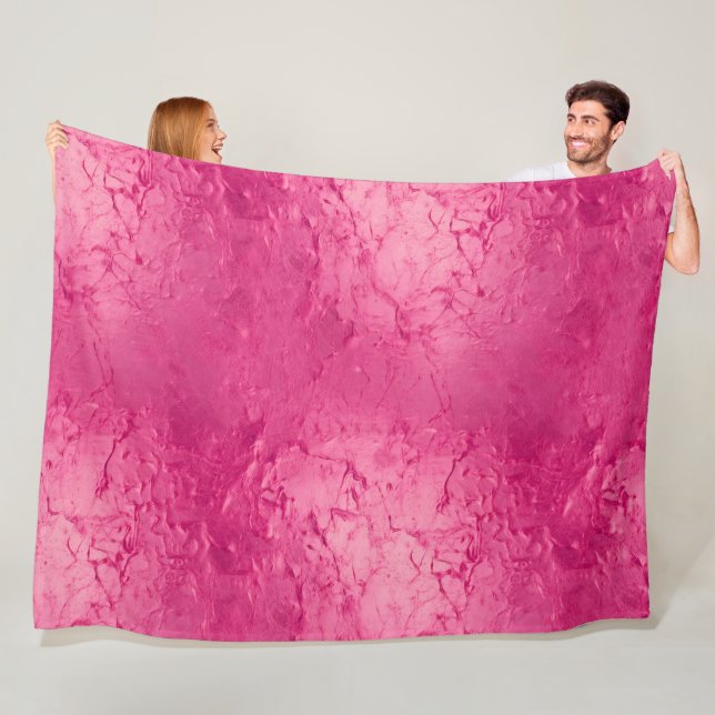 Girly Glam Chic Pink Geburtstag Fleecedecke (Beispiel)