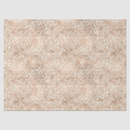 Girly Glam Gold Pink Leopard Print Seidenpapier