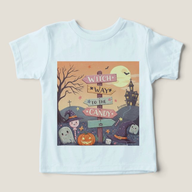 Girly Halloween - Hexenweg zur Candy (Design Vorderseite)