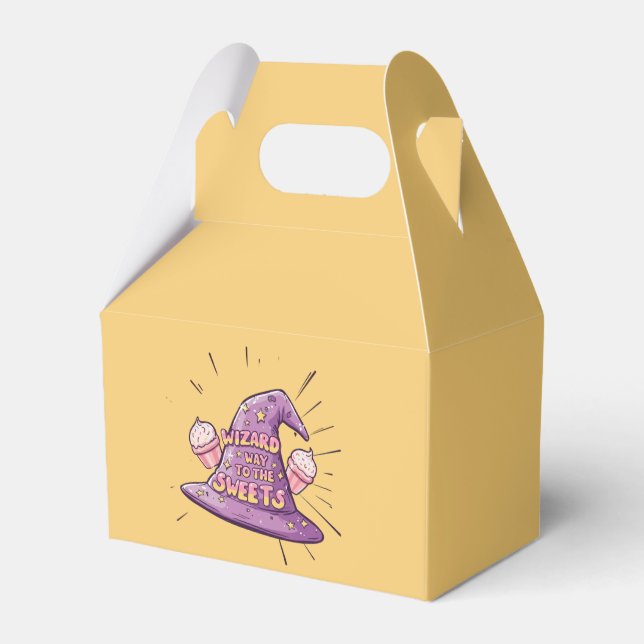 Girly Halloween - Zauberkunst Weg zu den Süßigkeit Geschenkschachtel (Vorderseite)