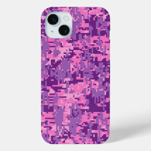 Girly Hot Pink Digital-Camouflage Case-Mate iPhone Hülle