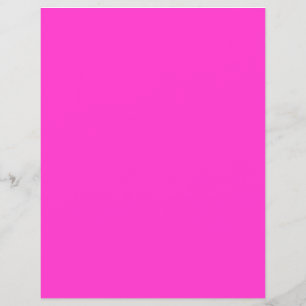 Girly Hot Pink Farbe Hintergrund Anpassen Sie es! Flyer