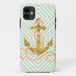 Girly Imitat-Glitzer-Anker Case-Mate iPhone Hülle