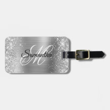 Girly Imitats Silver Glitzer und Shiny Foil