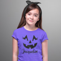 Girly Kürbislaterne Pumpkin Face Halloween