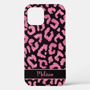 Girly Leopard Animal Print Muster Personalisiert Case-Mate iPhone Hülle